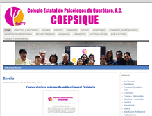 Tablet Screenshot of coepsique.org